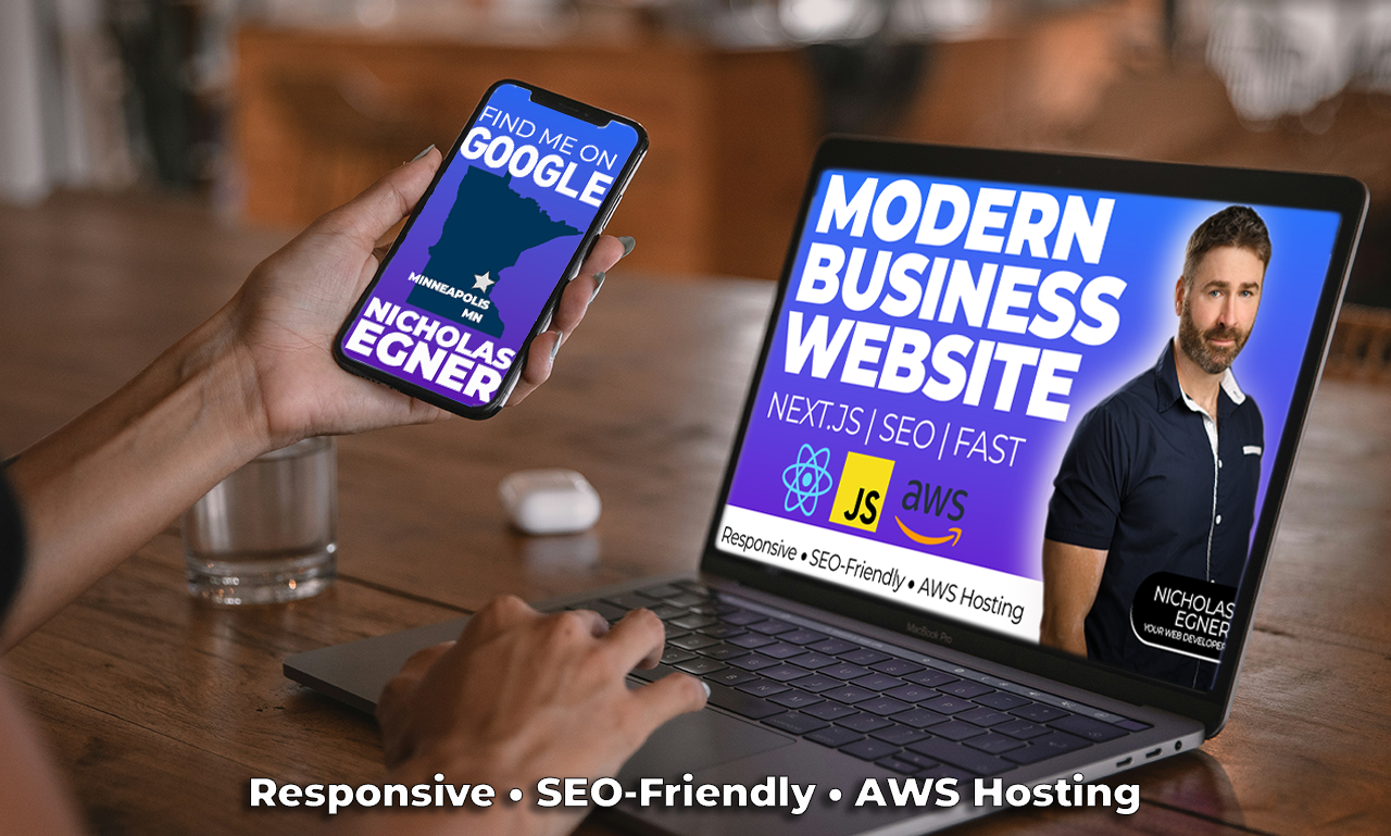 Picture of Nicholas Egner - Modern Responsive Website