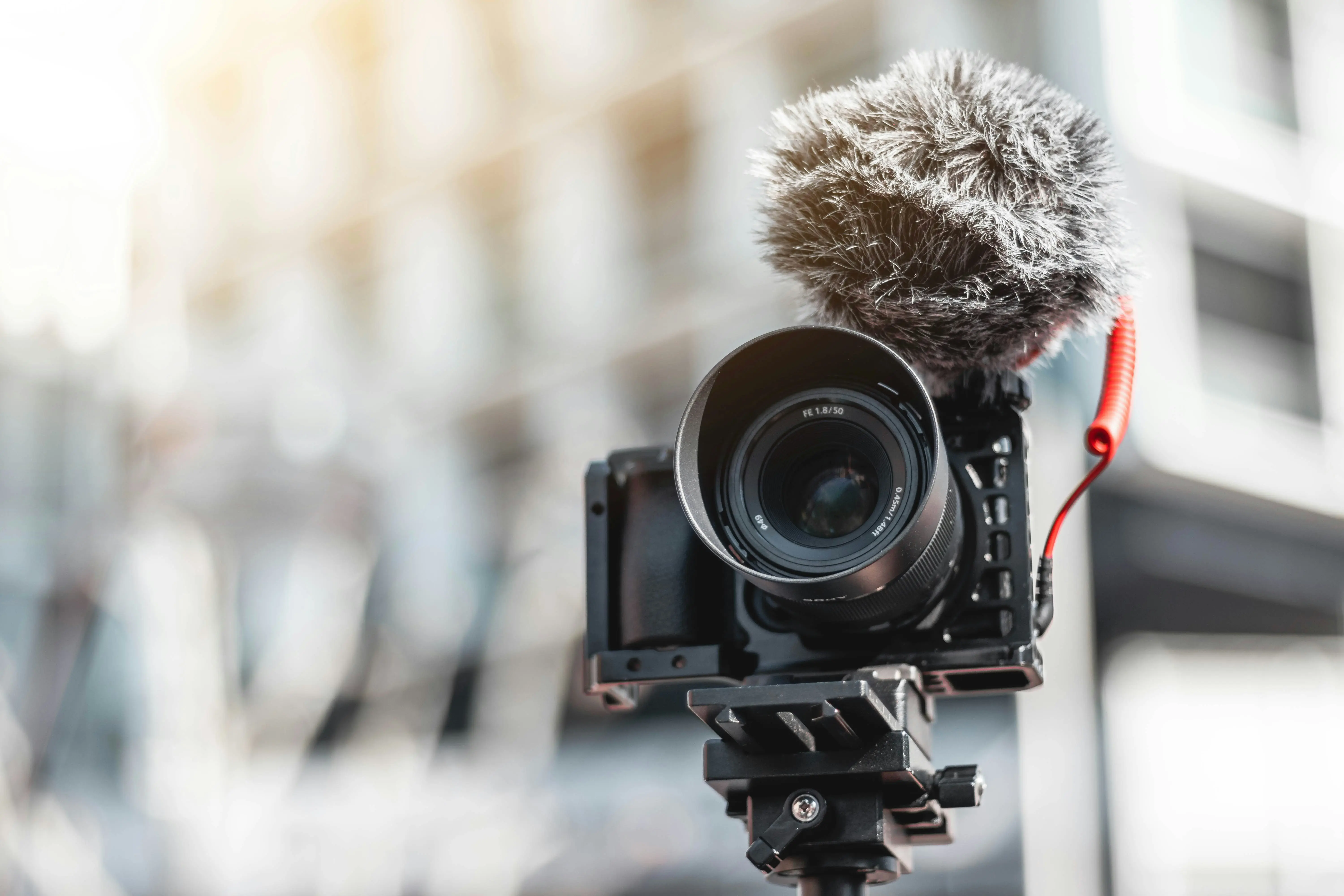 Camera rig representing Nicholas Egner video production work